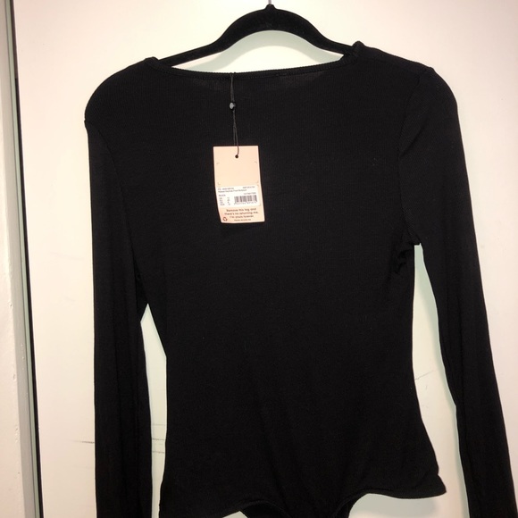 Missguided ribbed keyhole bodysuit - Picture 6 of 6